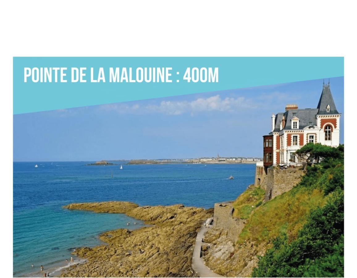 Homard And Fox, Appartement 2 Chambres 100M De La Mer Dinard Zewnętrze zdjęcie